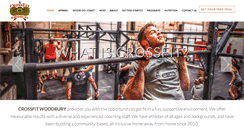 Desktop Screenshot of crossfitwoodbury.com